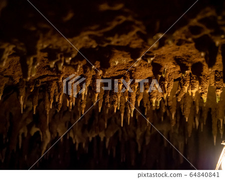 Fantastic limestone cave, tropical paradise Okinawa Fantastic limestone cave, tropical paradise Okinawa 64840841