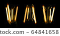 abstract background lighting bulbs. Lighting lamps 64841658