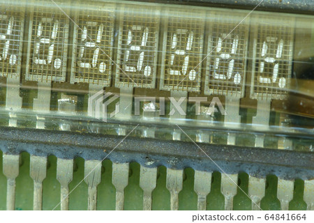 mathematical retro concept.macro calculation 64841664