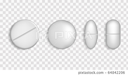 Medical tablets of various forms. Medical tablets of various forms. 64842206