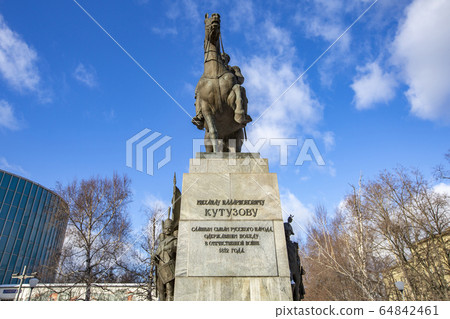 Monument to Mikhail Kutuzov. Moscow, Russia Monument to Mikhail Kutuzov. Moscow, Russia 64842461