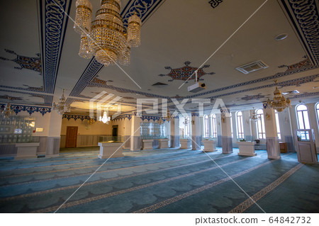 Inside Moscow Cathedral Mosque, Russia Inside Moscow Cathedral Mosque, Russia 64842732