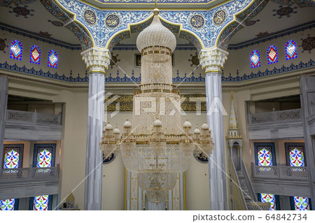 Inside Moscow Cathedral Mosque, Russia Inside Moscow Cathedral Mosque, Russia 64842734