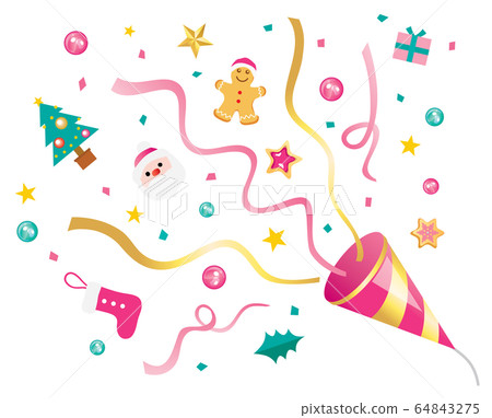 Pink Christmas crackers Pink Christmas crackers 64843275