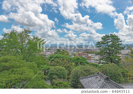 松坂城的城市風景 64843511