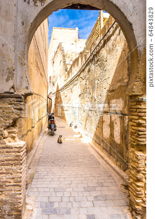 Ancient medina of Fez, Morocco Ancient medina of Fez, Morocco 64843829