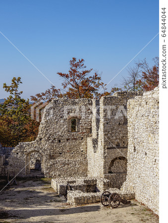 Pilcza Castle in Smolen, Poland Pilcza Castle in Smolen, Poland 64844044