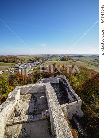 Pilcza Castle in Smolen, Poland Pilcza Castle in Smolen, Poland 64844046