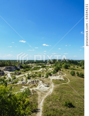 Quarry near Jozefow in Poland Quarry near Jozefow in Poland 64844231