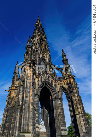 Morning view of the Scott Monument 64845314