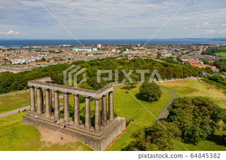 High angle view of the National Monument of 64845382