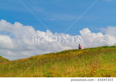 Beautiful natural landscape of Holyrood Park Beautiful natural landscape of Holyrood Park 64845503