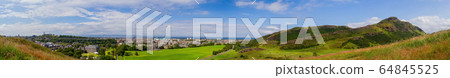 Beautiful natural landscape of Holyrood Park Beautiful natural landscape of Holyrood Park 64845525