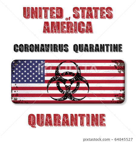 Grunge United States of America nameplate Grunge United States of America nameplate 64845527