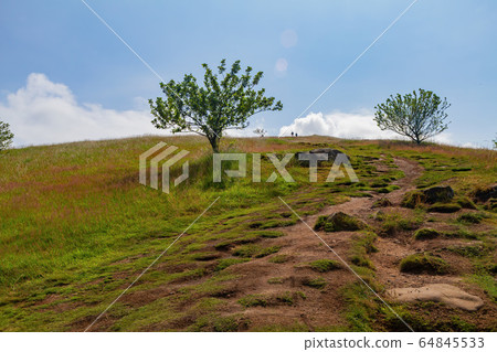 Beautiful natural landscape of Holyrood Park Beautiful natural landscape of Holyrood Park 64845533