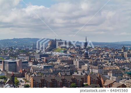 High angle view of the cityscape from Holyrood High angle view of the cityscape from Holyrood 64845560