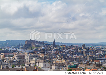 High angle view of the cityscape from Holyrood High angle view of the cityscape from Holyrood 64845571