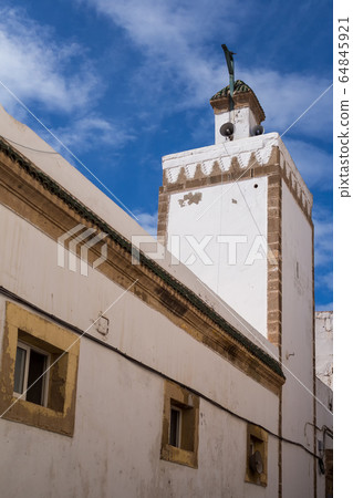 Tower of a mosque, Essoauira, Morocco Tower of a mosque, Essoauira, Morocco 64845921