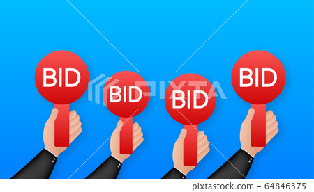 Business concept. Bid, great design for any Business concept. Bid, great design for any 64846375