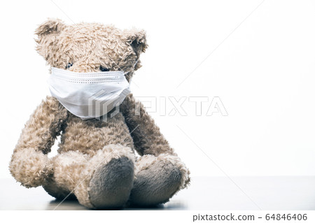 image of toy bear white background image of toy bear white background 64846406
