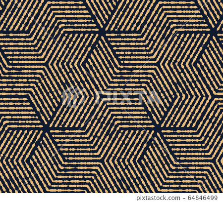 Abstract geometric pattern with stripes, lines. 64846499