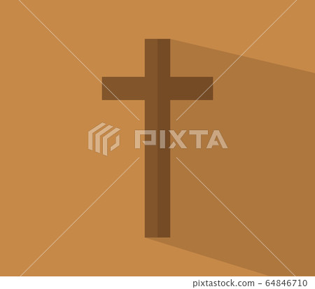 religious cross icon religious cross icon 64846710