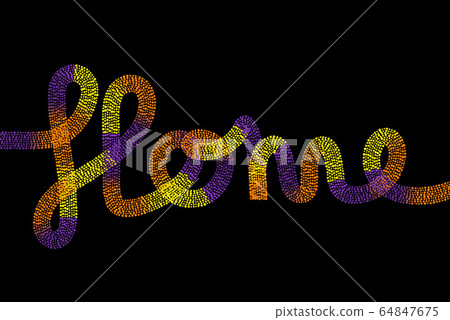 Stay at home inscription. Selfisilation Coronavirus COVID-19. Epidemic condition illustration Stay at home inscription. Selfisilation Coronavirus COVID-19. Epidemic condition illustration 64847675