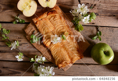 Homemade apple tart Homemade apple tart 64848156