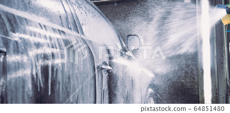 car wash with shallow depth of field car wash with shallow depth of field 64851480