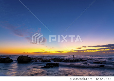 Iori Pref. Oarai Town Torii in Kamisu 64852458