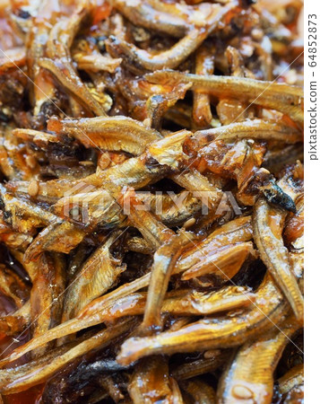 Fried Korean anchovies Fried Korean anchovies 64852873