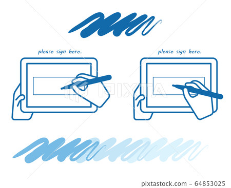 電子簽名板 64853025