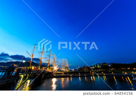 長崎帆船節夜景照明[長崎市] 64854156