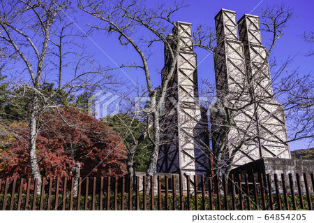 (Shizuoka Prefecture) World heritage Nirayama reverberatory furnace autumn (Shizuoka Prefecture) World heritage Nirayama reverberatory furnace autumn 64854205