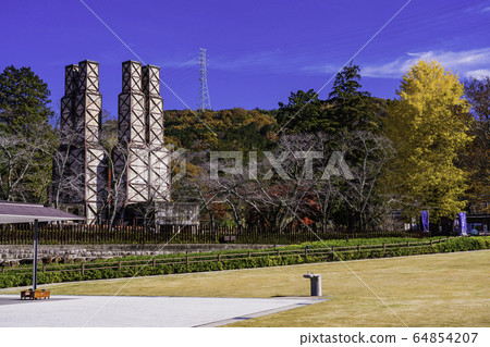 (Shizuoka Prefecture) World heritage Nirayama reverberatory furnace autumn 64854207