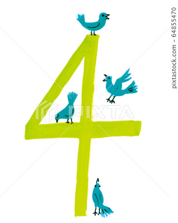 4, four, digit 64855470