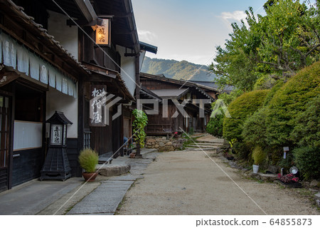 Nagano Prefecture Nagiso Town Tsumagojuku Machiya Nagano Prefecture Nagiso Town Tsumagojuku Machiya 64855873