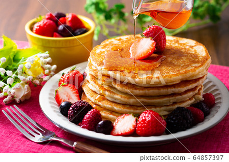 Pancake looks delicious Pancake looks delicious 64857397