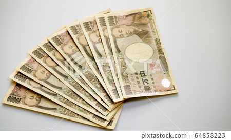 Money 10,000 yen bill Money 10,000 yen bill 64858223