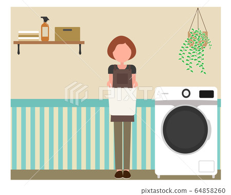 Laundry and living 64858260