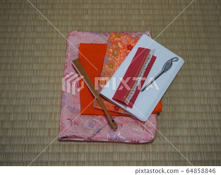 Tea ceremony guest's belongings Sukiya bag Tea ceremony guest's belongings Sukiya bag 64858846