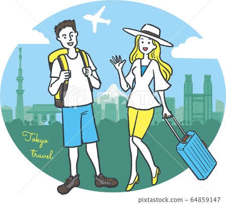 旅遊/東京/夏天/簡單B 64859147