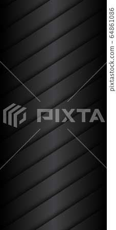 Black material cellphone background with diagonal shadows 64861086