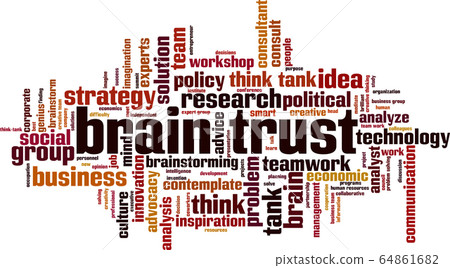 Brain trust word cloud 64861682