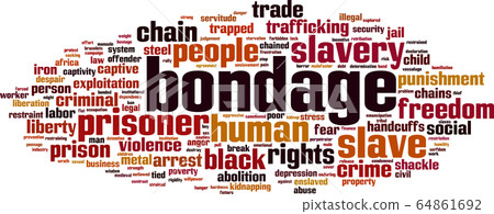 Bondage word cloud Bondage word cloud 64861692