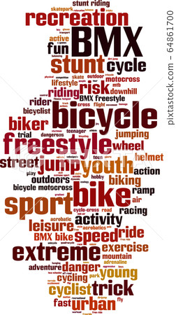 BMX word cloud BMX word cloud 64861700