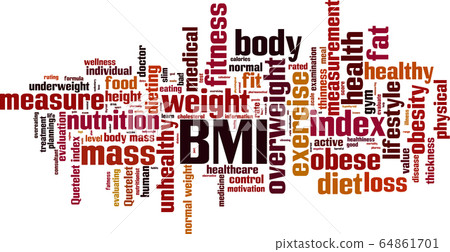 BMI word cloud 64861701