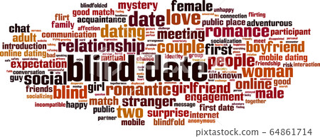 Blind date word cloud Blind date word cloud 64861714