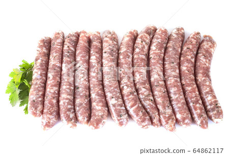 pork sausages in studio pork sausages in studio 64862117