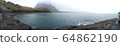 自然，風景，旅行，大海，海灘，波浪，波浪，全景，薄霧 64862190